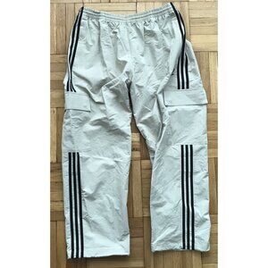 Size XL Mens Adidas Adicolor Classics 3-Stripes Loose Cargo Pants Beige IM2108